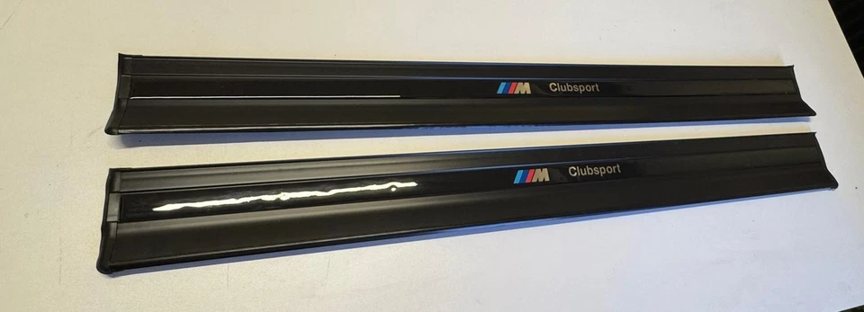 NUEVO Par de placas de umbral de puerta Clubsport 95-99 para BMW E36 cupé M3 cupé/cabrio Foto 2 de 4