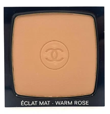 Chanel WARM ROSE Purete Mat Shine Control Pressed Powder spf 15 .47 oz 13.5g