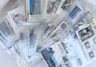 Vintage First Day Cover Lot ~160 FDC Japan Mixed Stamps Album Pages Bulk