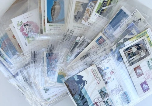 Vintage First Day Cover Lot ~160 FDC Japan Mixed Stamps Album Pages Bulk