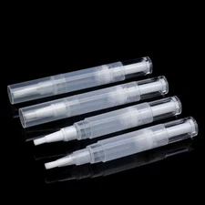 Empty Twist Pen with Brush Refillable Bottle Cosmetic Container Nail Polish T A3