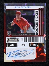 2022 Chronicles Contenders Rookie Ticket Cracked Ice 1/23 Reid Detmers Auto vb2