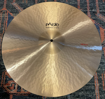 Paiste 20  Formula 602 Heavy Crash Cymbal