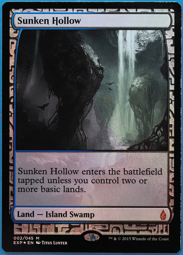 Sunken Hollow FOIL Zendikar Expeditions MINT Mythic Rare CARD (503684) ABUGames - Picture 1 of 2