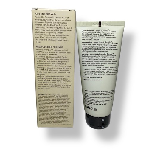 AHAVA Time to Clear Purifying Mud Mask Cleanser 3.4oz/100mL Full Size EXP 4/27 - Bild 2 von 3