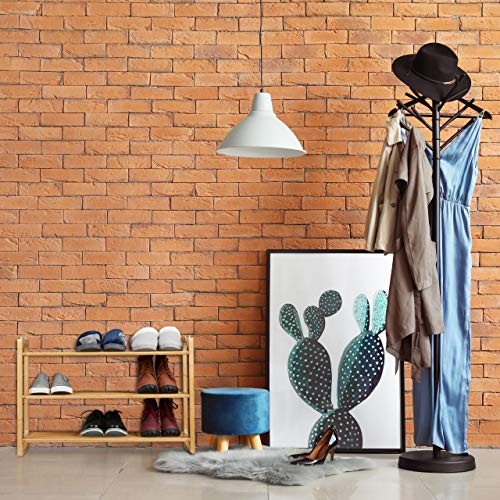 (TG. 1 pz.) Relaxdays Scarpiera in bambù, Mobiletto Impilabile Porta Scarpe con - 2