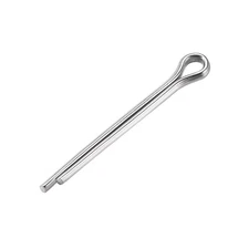 Split Cotter Pin - 2mm x 20mm 304 Stainless Steel 2-Prongs Silver Tone 30Pcs