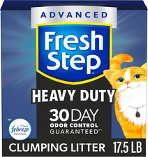 Clumping Cat Litter, Heavy Duty Advanced, Long Lasting 30-Day Odor Control with