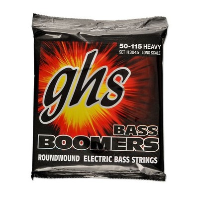 GHS 4er Bass Boomers 50-115 Std. Long Scale 50-70-95-115