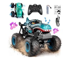 Monster Truck Toys - Remote Control Monster Truck with Light  Music, Dinosaur