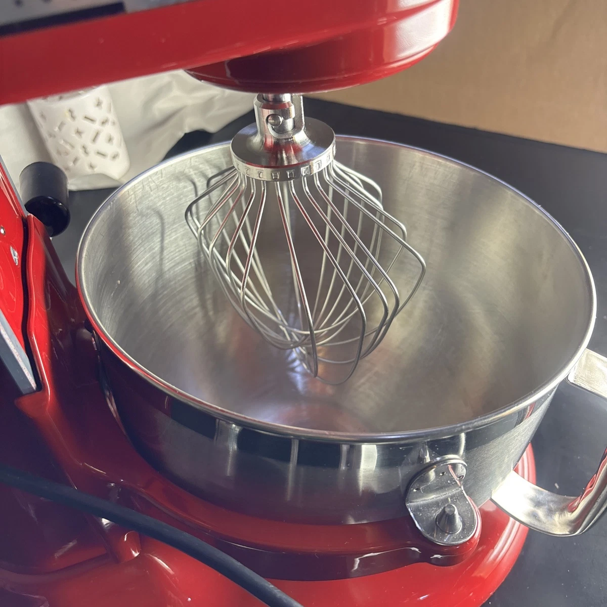 KitchenAid Countertop Mixers with Stainless Steel Bowl Red for