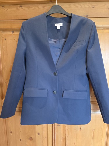 Warehouse, Warehouse Ladies Blue Jacket New Without Tags Size 10