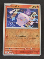 Litwick 036/197 Obsidian Flames Reverse Holo Common