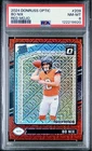 2024 Donruss Optic Bo Nix #209 [Red Mojo Prizm] Rated Rookie PSA 8 NM-MT