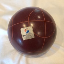 Sportcraft Red Circle Pattern Bocce Ball Replacement -  8