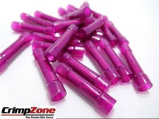 22-18 Nylon Butt Splice Connectors - RED - 25 PCS