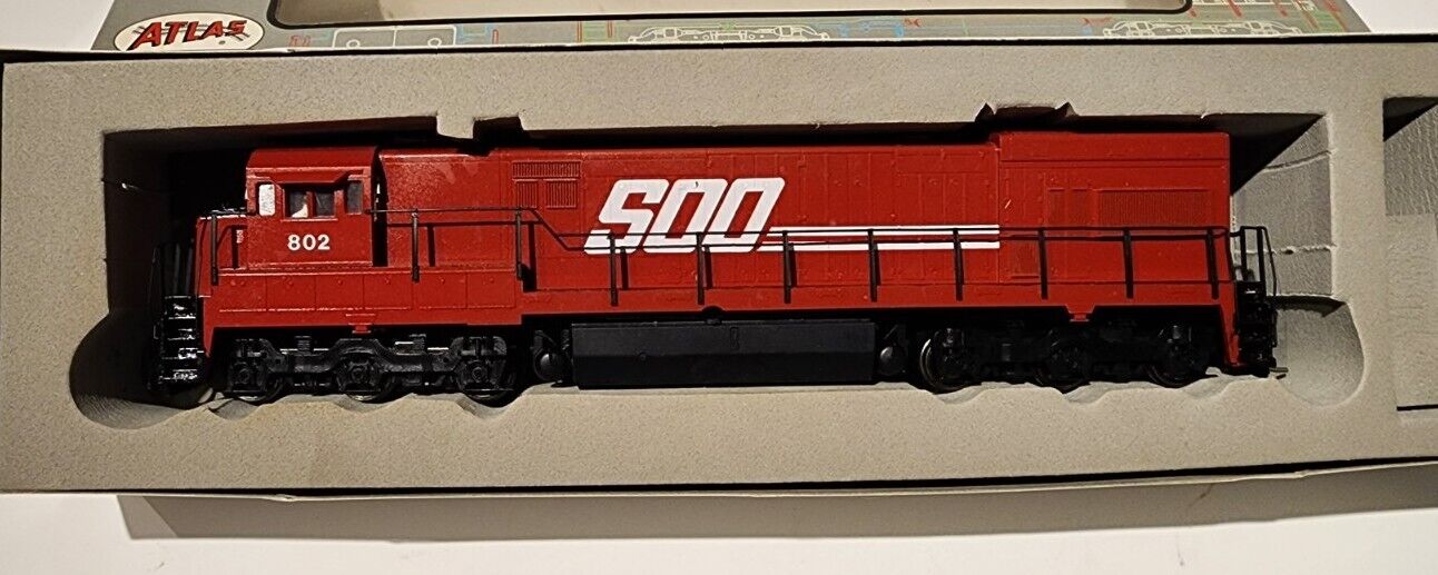 Atlas Master Silver Series HO U30C Diesel Soo Line #802 | eBay