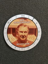 RARE Disc Red Schoendienst 2003 Cadaco HOF Game Disc St.Louis Cardinals/ Giants 