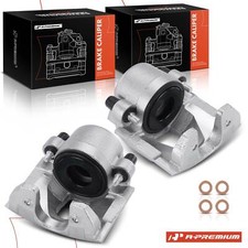 A-premium Pair Front Brake Caliper W Phenolic Piston For Dodge Dakota 1997 1998