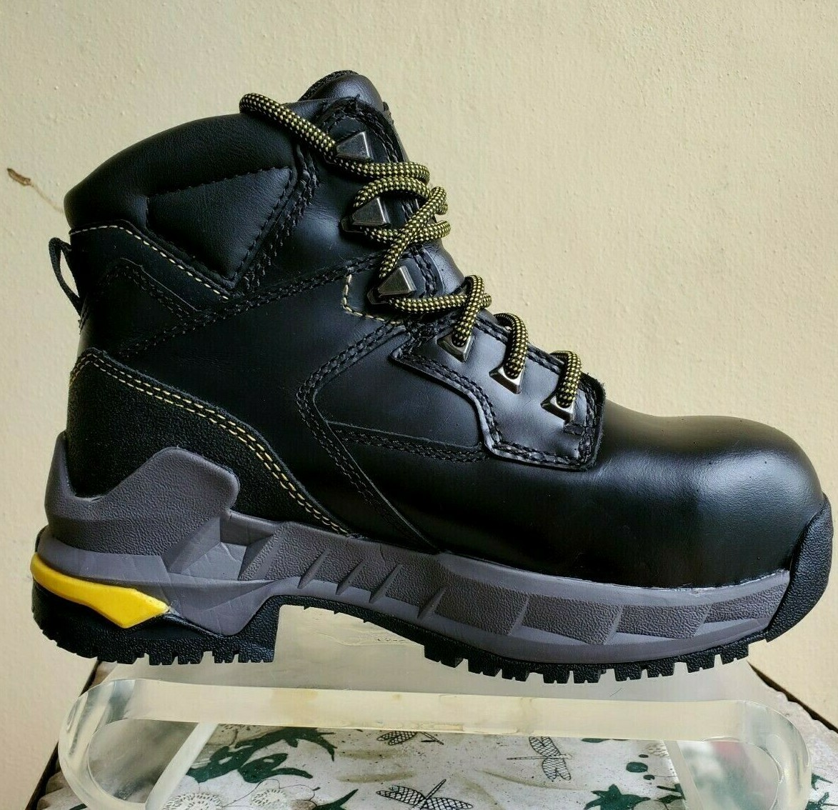 Ace Work Boots for Crews-Unisex Burren Composite Toe Slip