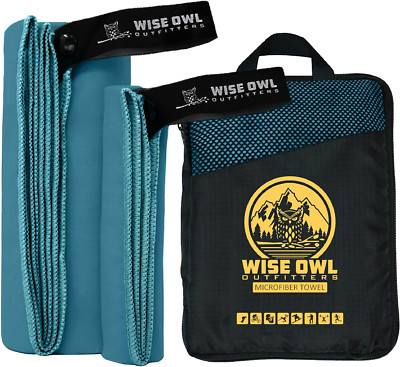Camping, Beach, or Hiking Quick Dry Towel,  Microfiber Towel for Travel