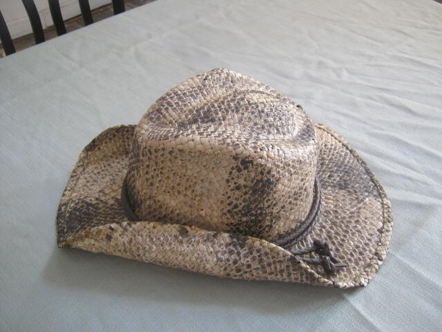 Dorfman Pacific Co DPC Authentic Handmade Headwear, 100% Seagrass Cowboy Hat