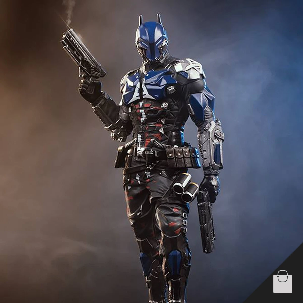 Iron Studios Arkham Knight Statue Figure Rare Dark Batman Limited