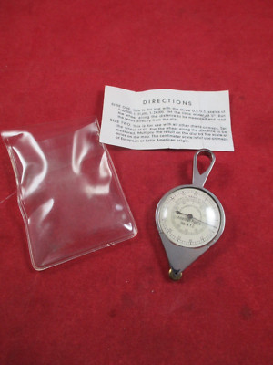 Vintage German Compass Map Reader AMERICAN MAP Co. N.Y.C.