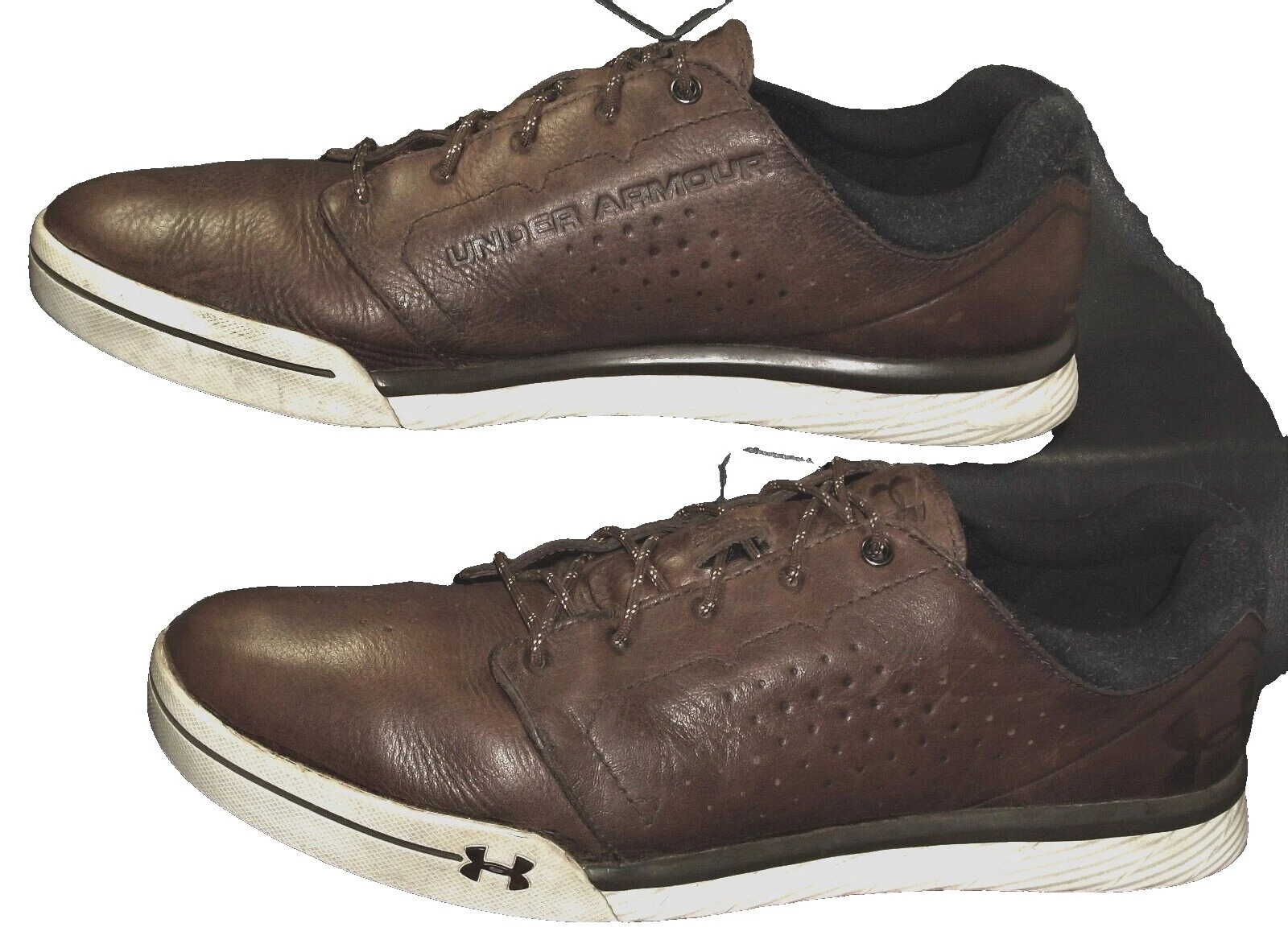 Parte superior de cuero Under Armour Zapatos informales sólido para hombres
