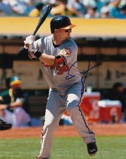 CALEB JOSEPH  BALTIMORE ORIOLES   ACTION SIGNED 8x10