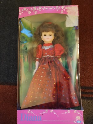 Vintage Diana Cititoy Large Doll in Dress (1990) Eyes open and close, Rare, OOP