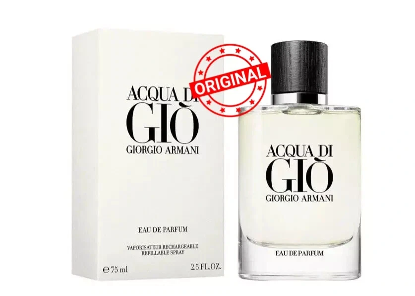 Acqua di Gio パルファム 75ml Giorgio Armani Acqua Di Gio EDP 💯ORIGINAL 75 ml / 2.5 Floz