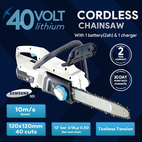 swift 40V Cordless Chainsaw 30cm 