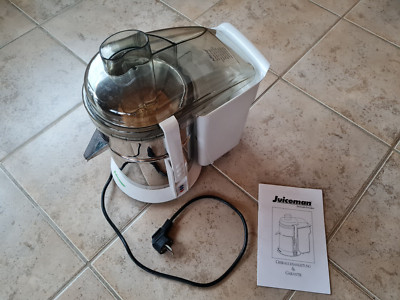 Juiceman, Juice Maker, Edelstahl- Entsafter für Obst, Beeren und Gemüse +Rezepte