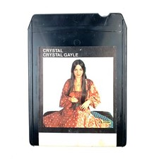 Crystal Gayle Crystal 8-Track Tape EA-614 United Artists Untested