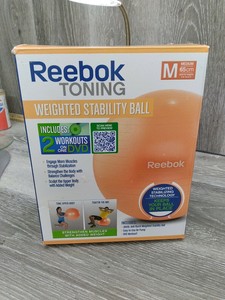 reebok weighted stability ball