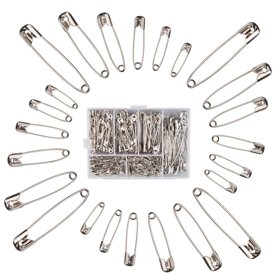 Baby Diaper Pins Nappy Pins Safety Pins Snap Fasteners Lock Coloured ...