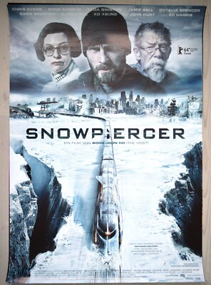 G659 Kinoplakat Gerollt SNOWPIERCER Chris Evans / Ed Harris / John Hurt