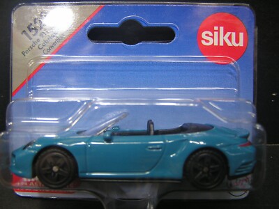 Siku 2.5'' DieCast car PORSCHE 911 Turbo S Cabriolet #1523