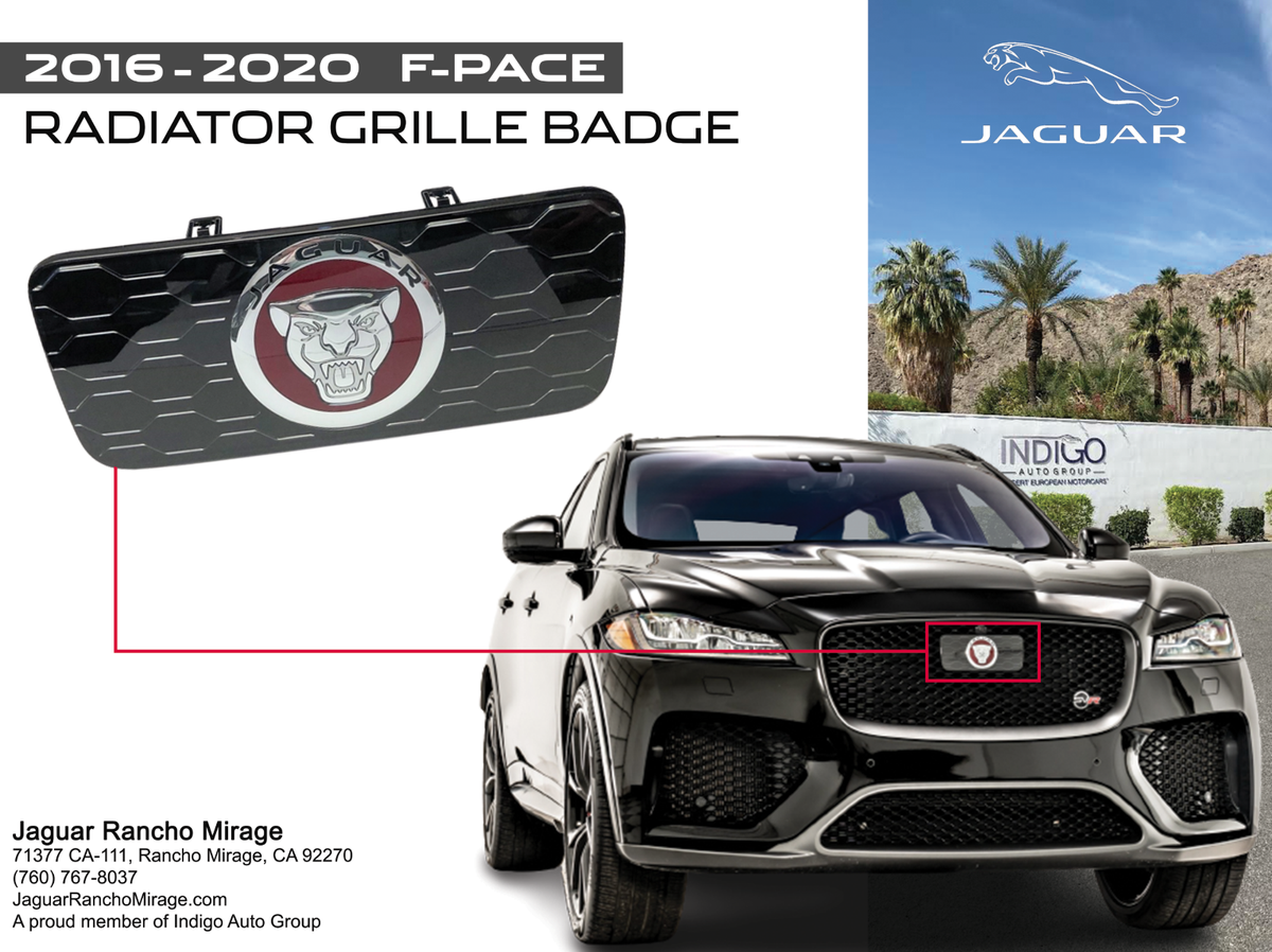 NEW JAGUAR F-PACE X761 GENUINE OEM RADIATOR GRILLE C2D35916 OEM | eBay