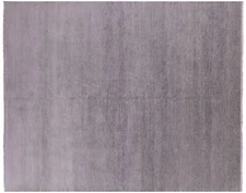 8' 2" X 9' 10" Wool & Silk Hand-Knotted Savannah Gabbeh Rug - Q6620