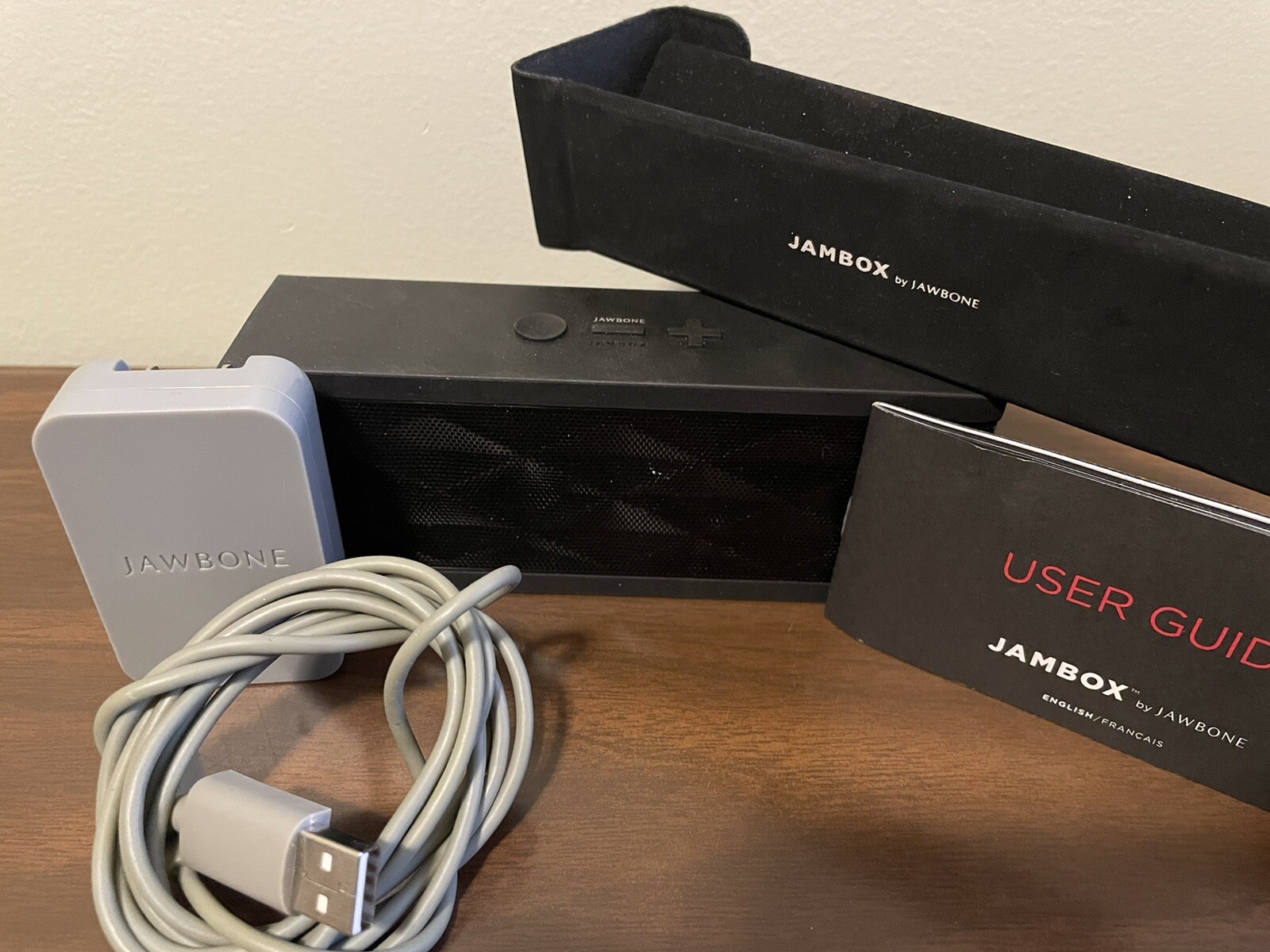 Jawbone Jambox Portable Speaker System Black Diamond FOR PARTS