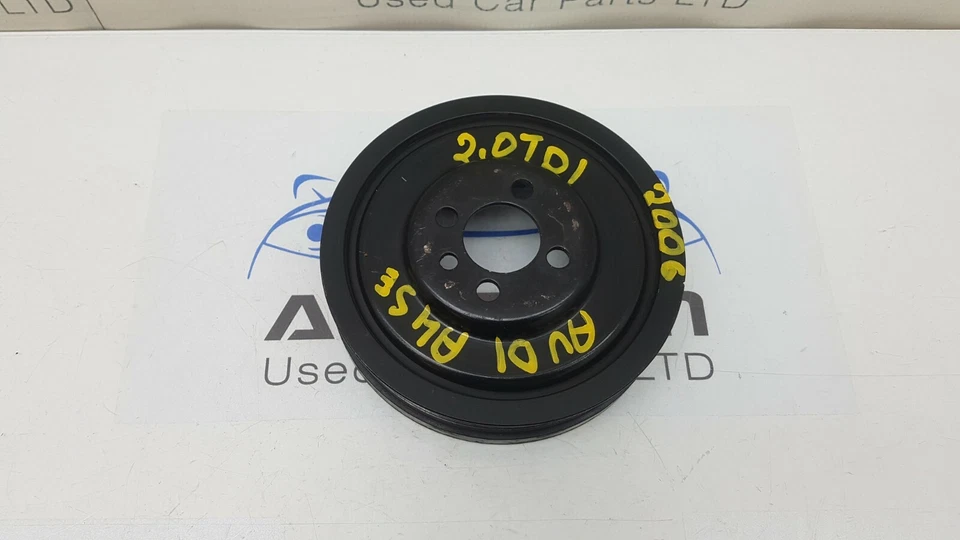 2006 AUDI A4 B7 2.0 TDI ДИЗЕЛЬ BLB ШКИВ КОЛЕНЧАТОГО ВАЛА 03G105243 - Изображение 3 из 4