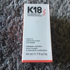 K18 Biomimetic Hairscience Leave -in Repair Hair Mask 50ml Sealed Assume  Copy
