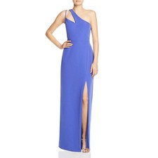 laundry by shelli segal one shoulder gown