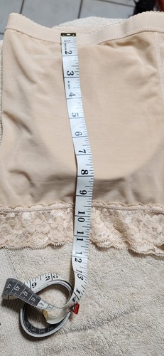 Buttock Shaper Slimbelle Underwear Size XL Beige Lace Stretch - Picture 11 of 13