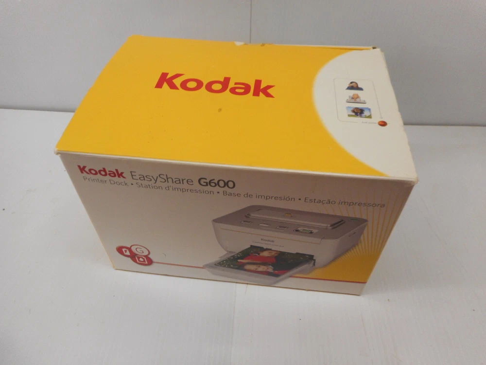 Kodak EasyShare G600 Digital Photo Printer Dock Station No Power Supply
