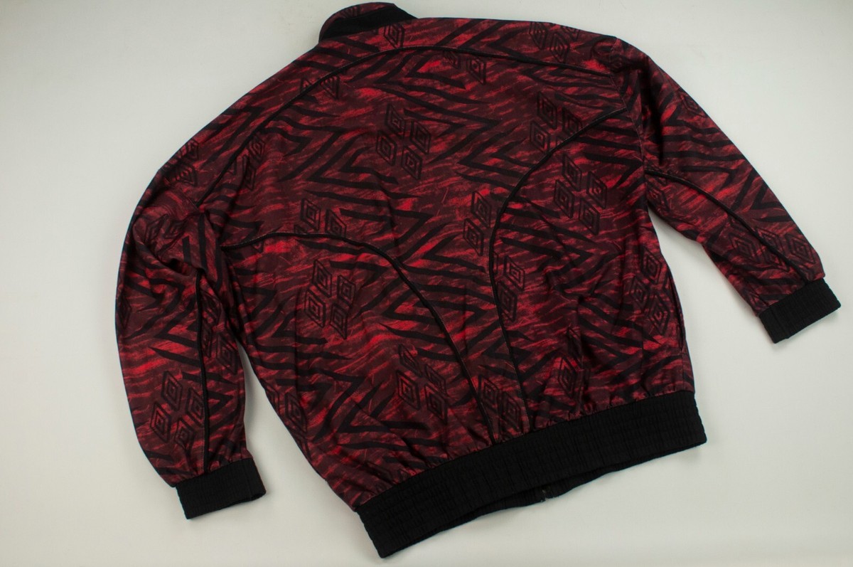 トップス 90s UMBRO Track Jacket Vintage 90s Track Jacket Full Zip Umbro Monogram Retro | eBay