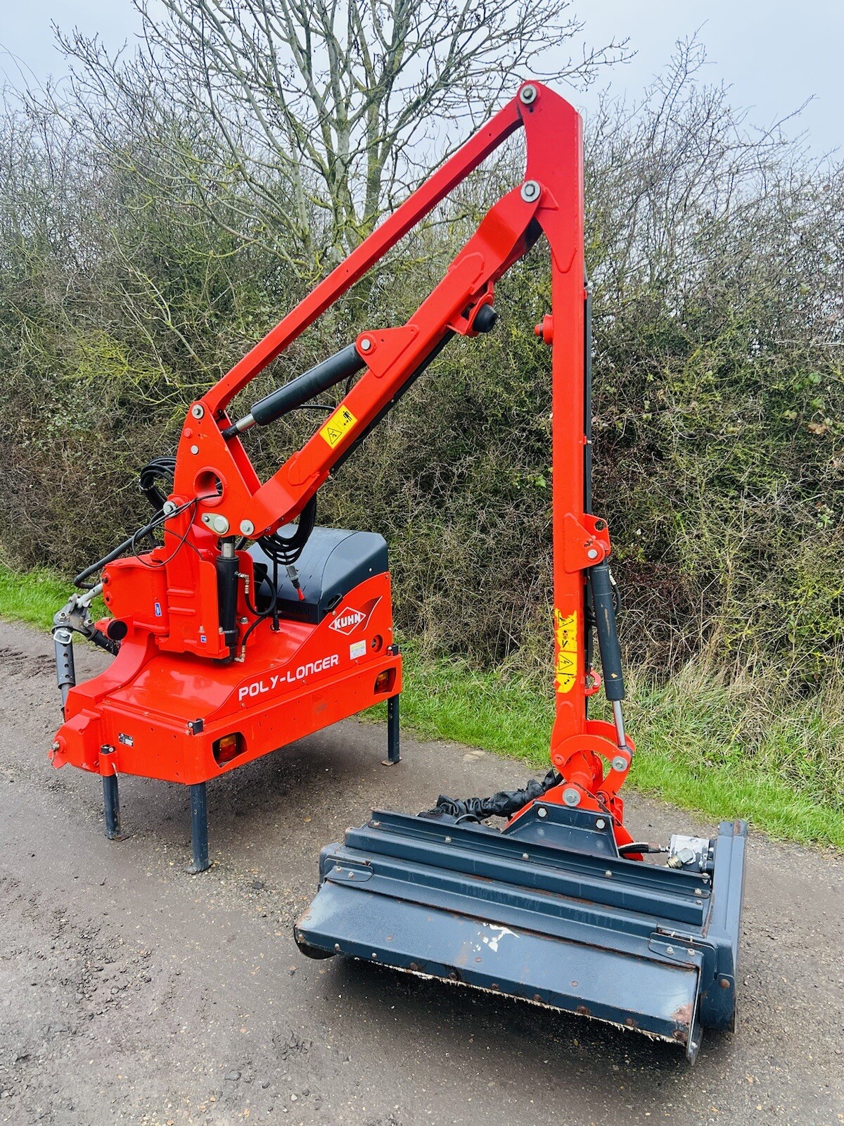 KUHN POLYLONGER EP5557 PAL HEDGE CUTTER TRIMMER FOR TRACTOR VGC PLUS