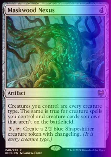 MTG Magic the Gathering Maskwood Nexus (240/551) Kaldheim LP FOIL